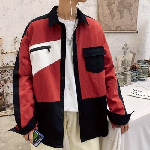 2021 Japanese Style Mens Four Seasons Coats Long Sleeve French Cuff Lapel Collar Brand Fashion Trend Shirts Big Size M-5XL