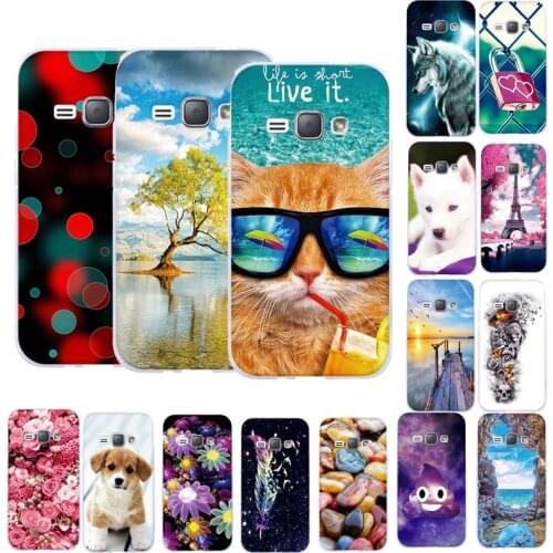 Phone Case For Samsung Galaxy J1 2016 Soft Silicone TPU Case For Samsung J1 6 2016 J120 J120F J120H J120F / DS Phone Cases Funda