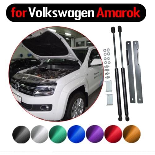 For Volkswagen Amarok 2010-onwards Front Bonnet Hood Modify Gas Struts Lift Support Shock Damper Accessories Absorber
