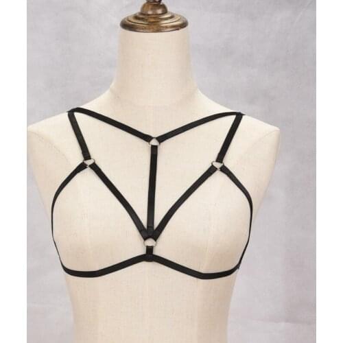 JLX.HARNESS Sexy cage Bra Body Harness Cage Strappy Caged Erotic Bondage Lingerie