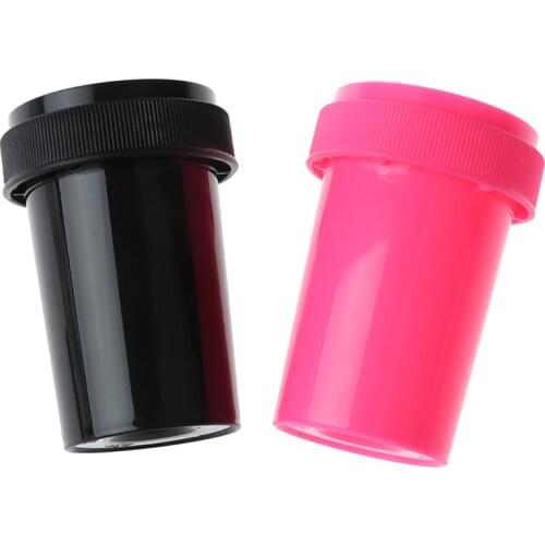 75ml Push Down Turn Vial Container For Weed Storage Stash Jar Pill Bottle Case Herb Random Colour