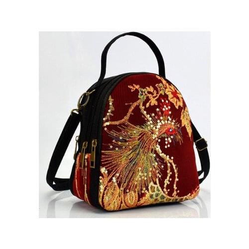 Nice bohemian embroidery women small shopping handbags!Hot animal prints lady causal shoulder bag Top multi-use canvas Carrier