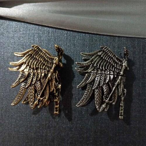 Metal Badge for Kerosene lighter Oil Lighter DIY Handmade Smoker Accessories Gadgets Decor Accessory Amazon Woman Warrior