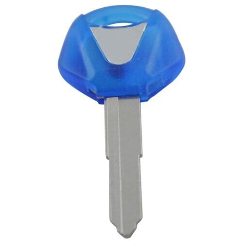Moto Blue for YAHAMA YZF R1 R6 FZ1 FZ4 FZ6 FZ8 XJ6 XJRSingle Trough key Motorcycle key blank with blade