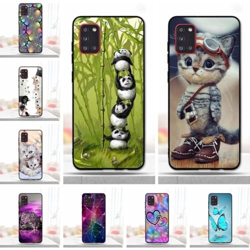Soft TPU Case For Samsung Galaxy A31 Case Silicone Phone Cover For Samsung A31 A 31 SM-A315F Phone Case Funda Coque Capa Bumper
