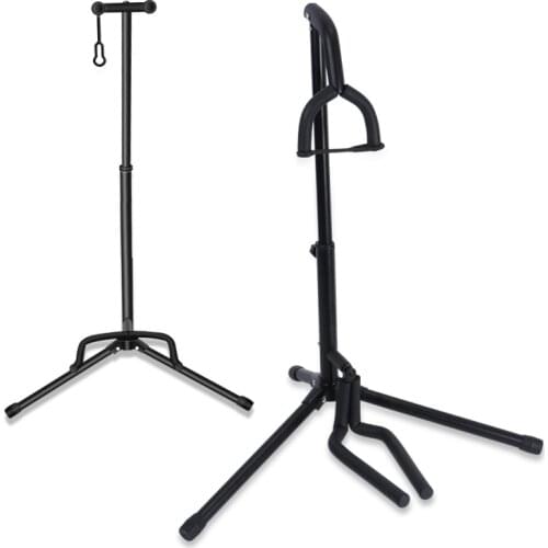 Stringed Instruments Parts Black Metal Guitar Stand Stable Vertical Guitar Stand Display Guitar Stand