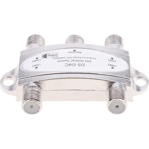 Waterproof 4X1 DISEqC Switch Satellite Multi-Switch LNB FTA Dish