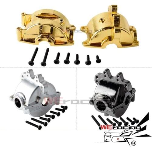 Wltoys Upgrade 1/18 A949 A959 A969 A979 RC Car Front & Back Metal Gear Housing Box Shell Spare Parts