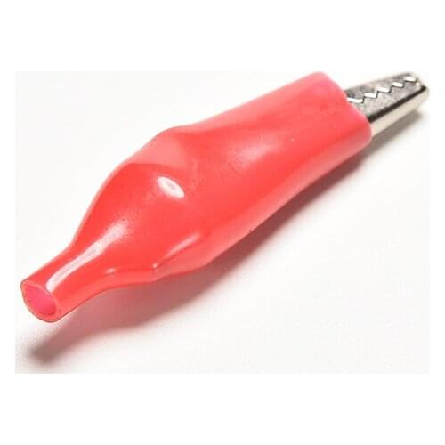 Alligator Clips 10pcs 44mm Electrical Test Crocodile Alligator Clip Clamps Jumper Helper Protective Insulation Cover