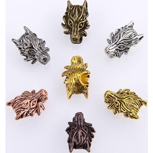 10PCS / Package Wholesale Jewelry Faucet Bulk Bulk Plated 6 Color Bulk Beads DIY Bracelet