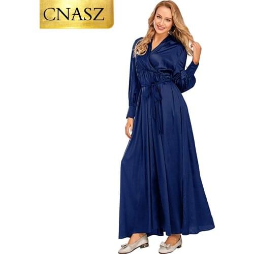 2020 New Muslim Islamic Fashion Ladies Dress Middle East Dubai Elegant High Quality Clothing Arab Moroccan Women Dress