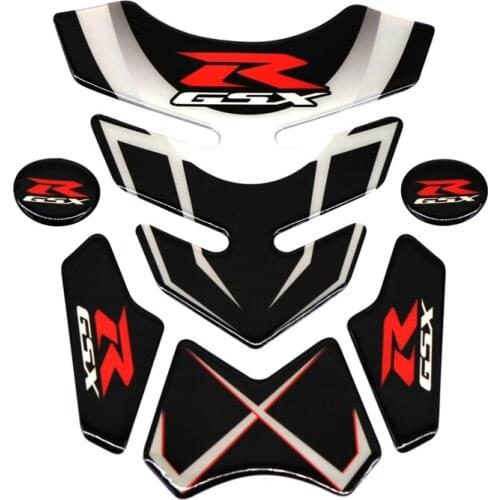 3D Fuel Tank Cover Cap Sticker For Suzuki GSXR GSX-R 600 750 1000 GSX1300R SV1000 SV650 Racing Motorcycle Decal