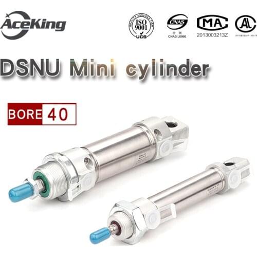 DSNU Stainless steel mini cylinder DSNU40-25/40/50/80/100/125/150/160/200/250/300/320/400-PPV-A DSNU40-25-PPV-A DSNU40-25-P-A