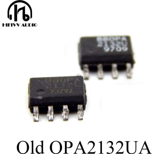 Old OPA2132 HiFi operational amplifier OPA2132UA Disassembly version hifi audio op amp IC chip double channel amplifier