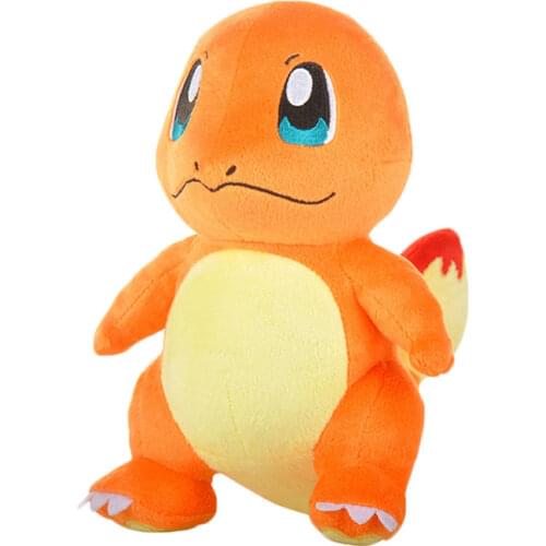 Charmander Squirtle Bulbasaur Cubone Eevee Snorlax Lapras Kids Gift Pokemon Plush Doll Pikachu Stuffed Toys for Children