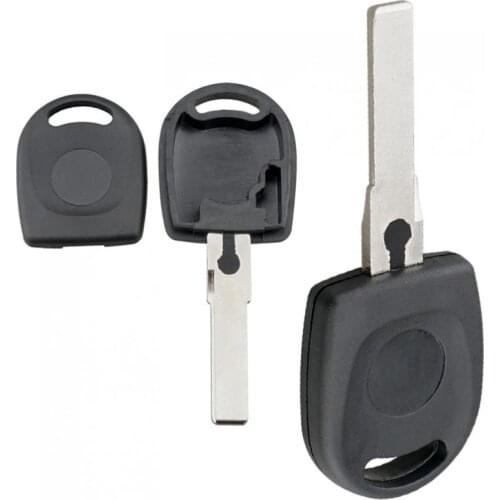 Car Remote Key Shell Transponder Key Case with HU66 Blade Fit for Volkswagen (VW) B5 Passat