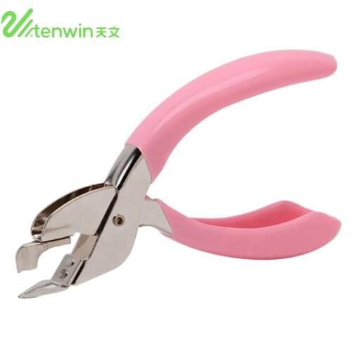 TENWIN Creative Metal Nail extractor Handheld Staple Remover School Office Stapler Bingding Tool Nail Pull Out Extractor