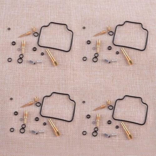 4 Sets Carburetor Repair Floating Needle Kits Fit For Honda CB700SC Nighthawk 1986 1985 1984