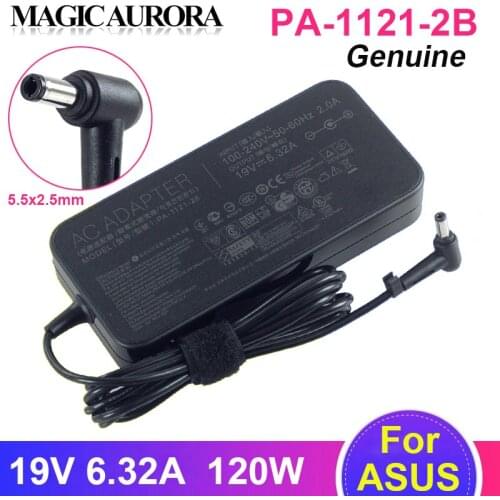 Genuine 120W 19V 6.32A PA-1121-28 AC Adapter Power Supply For ASUS ROG GS71 G701 GL502 GL552 GL702 GL752 GL752VL Laptop Charger
