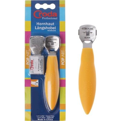 Pedicure Callus Shaver Foot Hard Tough Skin Corn Remover Cutter Razor & 10 Blade 667D