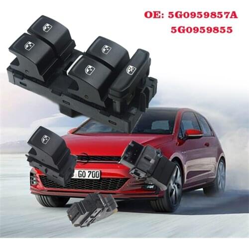 Window Lifter Switch for VW Arteon Polo Golf Mk7 Passat B8 Skoda Karoq Seat Ateca Ibiza 5G0959857E 5G0959857C