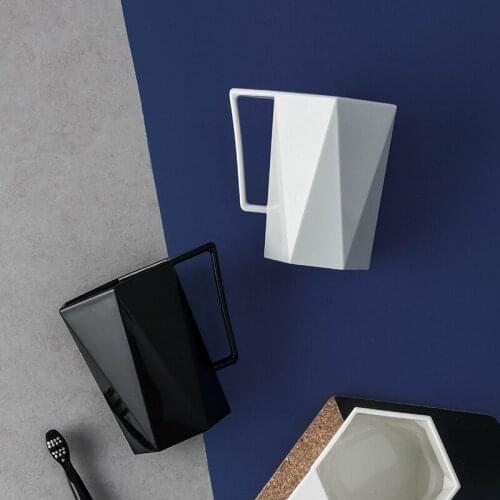 Nordic Plastic Cup Toothbrush Holder Washing Drinking Home Bathroom Tooth Mug Washing Tooth Cup Traveling Camping