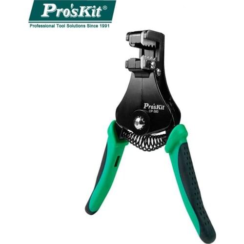 ProsKit Precision Electrician Cable Cutter Automatic Wire Stripper Multifunctional Stripping Decrustation Pliers Repair Tools