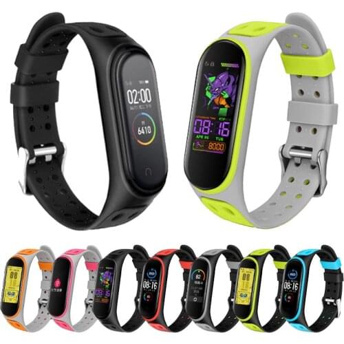 Strap for mi band 6 5 4 3 miband6 miband5 miband4 miband3 Replacement Silicone Smart Wristband Xiaomi mi band 3 4 5 6 bracelets