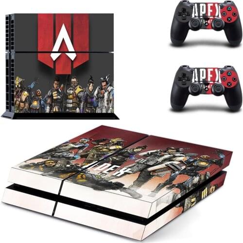 APEX Legends PS4 Stickers Play station 4 Skin Sticker Decals For PlayStation 4 PS4 Console & Controller Game Skins Vinyl