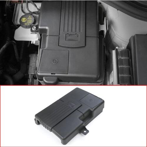 ABS Car Battery Protection Cover Electrode Positive Negative Anti-corrosion for VW Sagitar Lavida 2019 Rust Proof Cover Shell