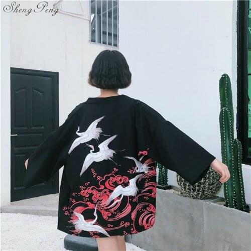 Japanese Kimono traditional Kimono 2019 Summer Women Cosplay kimono Girl Japanese Clothing Traditional Japanese Kimono G100