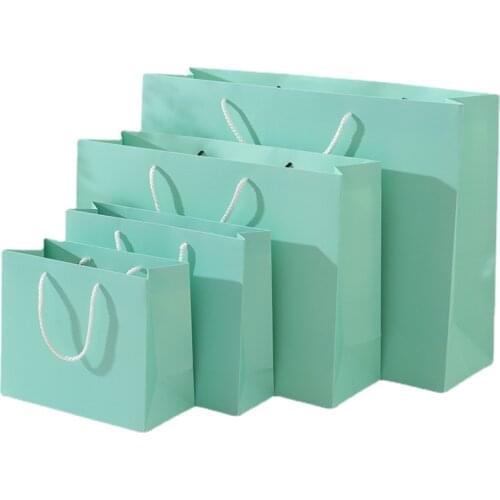 1Pc/lot 40x12x28cm high quality Simple Paper Gift Bag Kraft Paper Candy Bag with Handle Wedding Birthday Party Gift Package bags