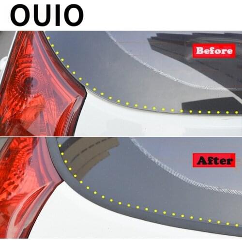 2M Car Rear Windshield Dustproof Sound Sealing Strips Sticker For Skoda Rapid Octavia A7 A5 Kodiaq Fabia Karoq Citroen C4 C3 C5
