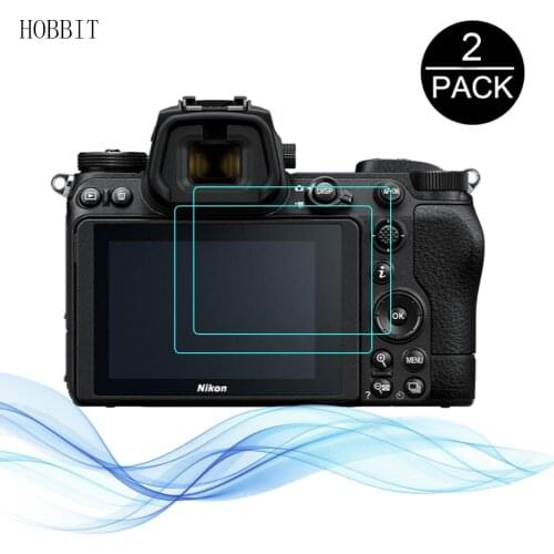 2pcs 2.5D 9H Clear Tempered Glass Screen Protector For Nikon Z6II Z7II Z62 Z72 Digital Camera LCD Anti-Scratch Water-proof Film
