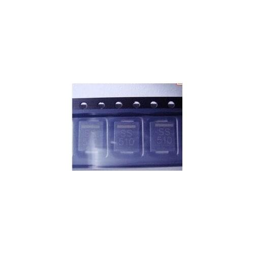 20pcs SR5100 SS510 SMB 5A 100V DO-214AA smd Schottky diode