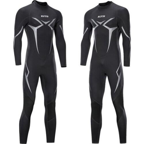 4xl 3xl Mens Diving Suit One-piece 3mm Wetsuit men Jump Suits Wet Suit for Cold Water Swimming Diving Surfing Winter swimsuit