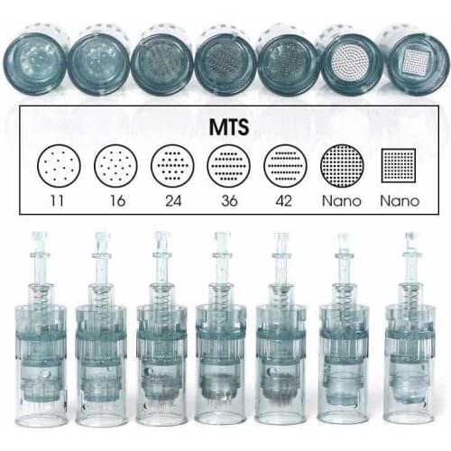 50pcs Bayonet Cartridges Needles for M8 Derma Pen 11 16 36 42 Tattoo Microneedle Skin Tip Derma Stamp Dr.Pen Needling