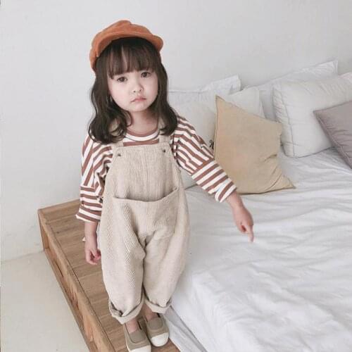 AllChild Autumn Overalls For Girls