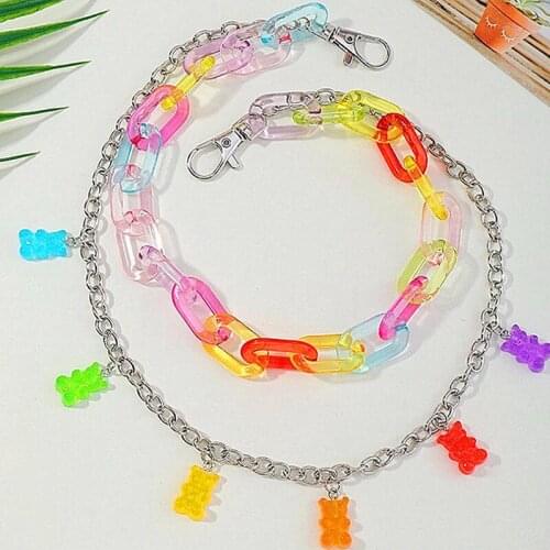 Chain On The Jeans Pants Women Men Keychain Chains For Pants Hipster Girls Boys Clothing Accessories Chains