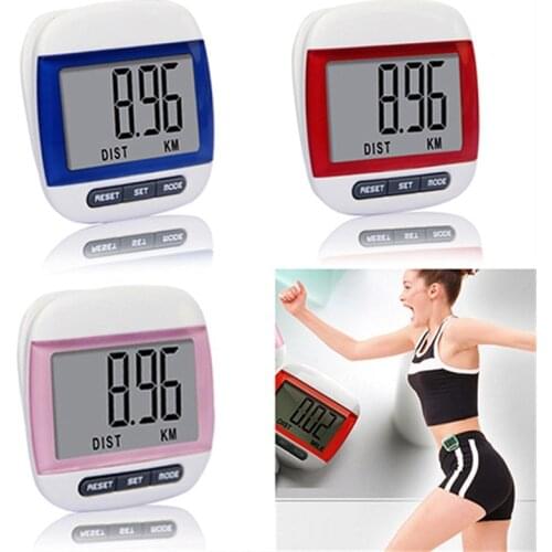 New Mini Waterproof Step Movement Calories Counter Multi-Function Digital Pedometer For Running