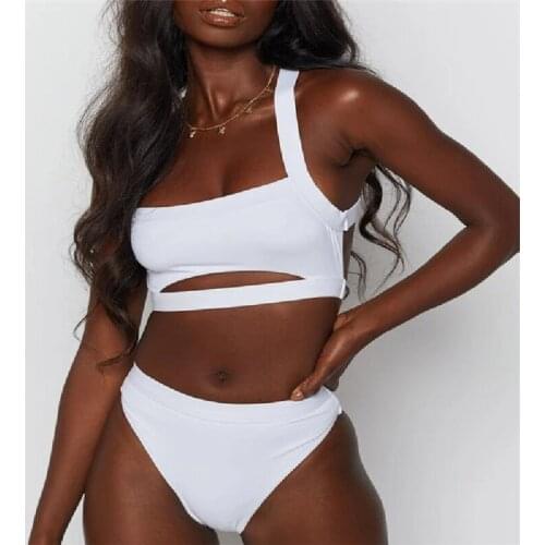 FUFUCAILLM 2021 Bikini Brazilian Women Sexy Push Up Unpadded Vintage Swimwear Swimsuit Beach Suit Biquini Bathing Suits Femme