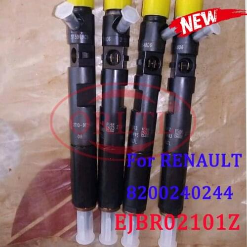 Euro 3 Injector EJBR02101Z EJB R02101Z Auto Engine Parts EJBR0 2101Z For RENAULT CLIO KANGOO NISSAN KUBISTAR