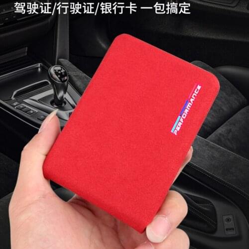 Suitable for BMWs new 3 Series 5 Series X1X3x5X6 drivers license driving license leather case document folder