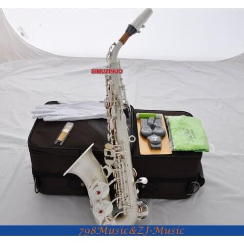 Professional Nickel Plated Bb Soprano saxophone sax low Bb to high E With Case