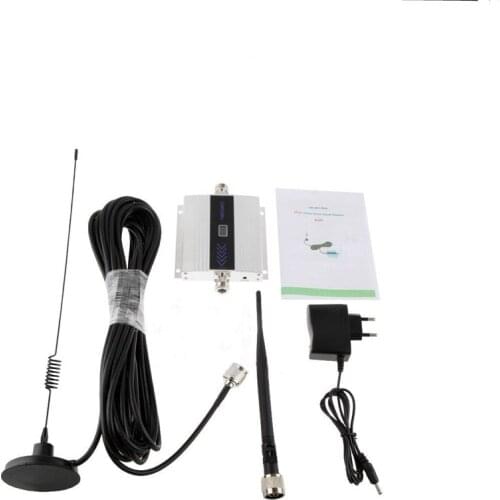 LCD Family GSM 900MHz Mobile Phone Signal Booster Repeater GSM Repetidor Cell Phone Signal Amplifier with Antenna