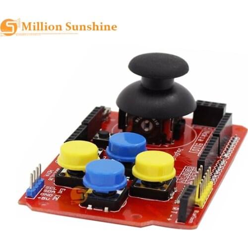 Joystick Shield for Arduino Expansion Board Analog Keyboard and Mouse Function JoyStick Keypad Shield