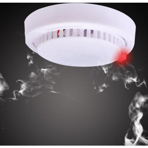 Smart Smoke Detector Alert Gas Analyzer Alarm System Sensor Work Alarm Home Kitchen Living Room Security Safety Protect