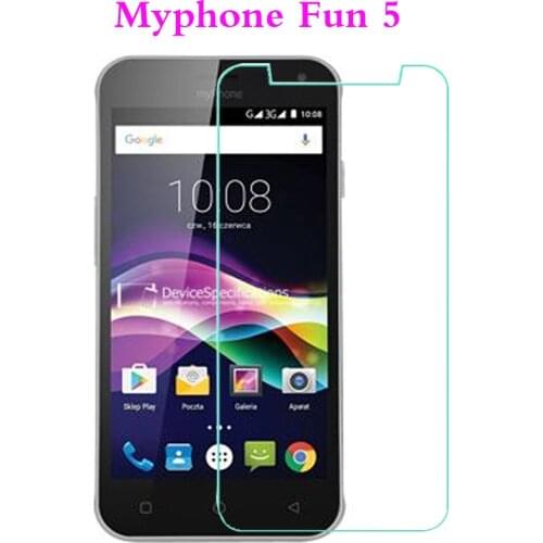 Screen Protector phone For Myphone Fun LTE 5 CITY Power phone Tempered Glass SmartPhone Front Film Protective Screen Cover