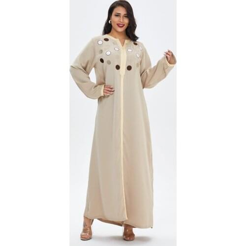 High Quality Muslim Abaya Dubai Turkey Islam Robe Women Musulman Dress African Dresses Caftan Caftan Marocain De Soiree