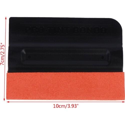 1PCS Magnetic Tint Squeegee No Scratch Suede Wrap Scraper Window Film Vinyl Wrapping Tool Car Accessories Wrapping Tool
